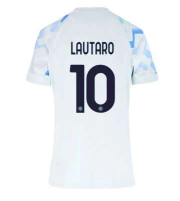 Inter Milan Lautaro Martinez #10 Bortatröja Dam 2025-26 Kortärmad